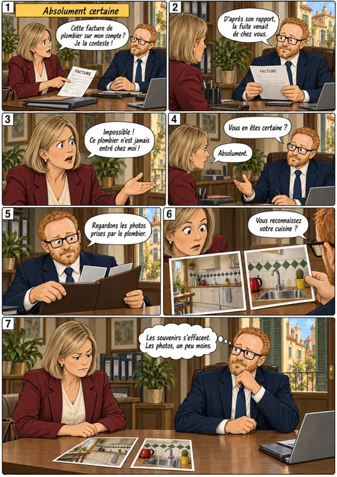 Planche « Absolument certaine »