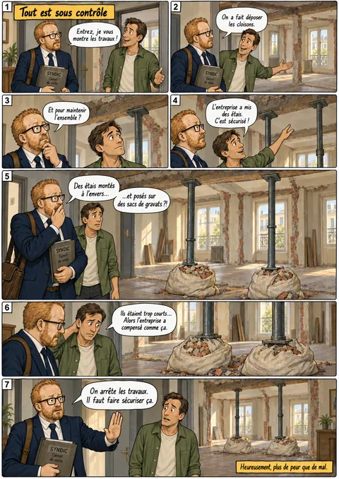 Planche « Tout est sous contrôle »