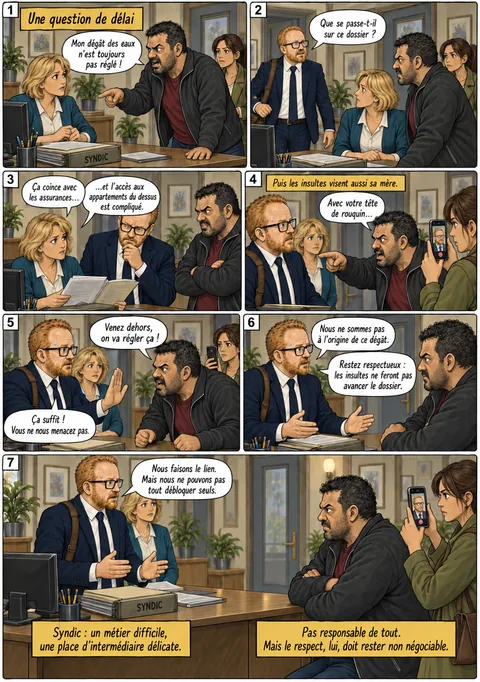 Planche « Une question de délai »