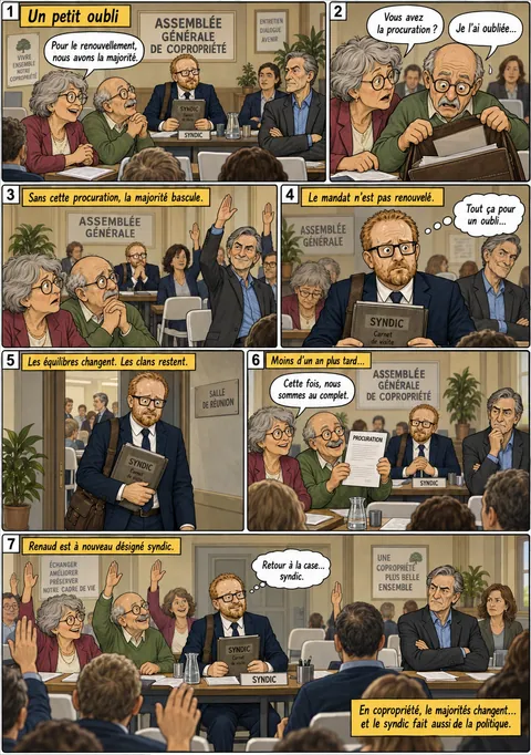 Planche « Un petit oubli »