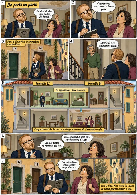 Planche « De porte en porte »