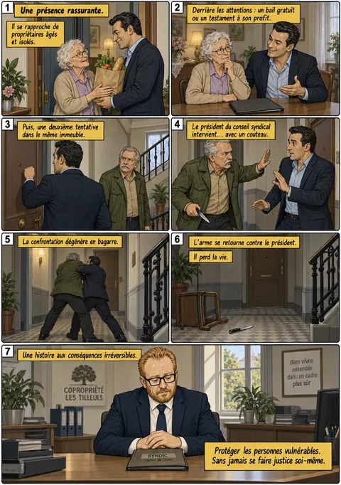Planche « Une présence rassurante »