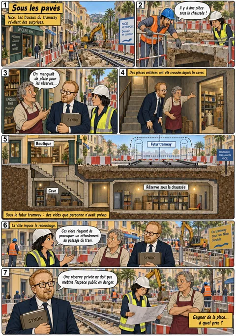 Planche « Sous les pavés »