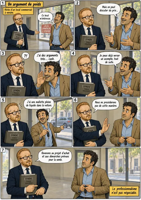 Planche « Un argument de poids »