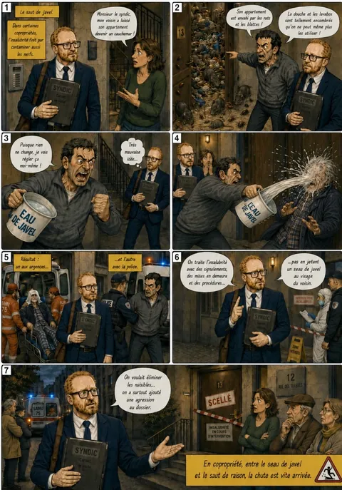 Planche « Le saut de Javel »