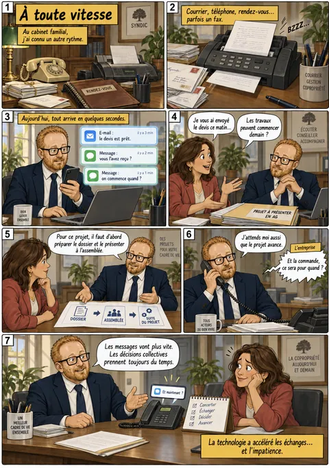 Planche « À toute vitesse »