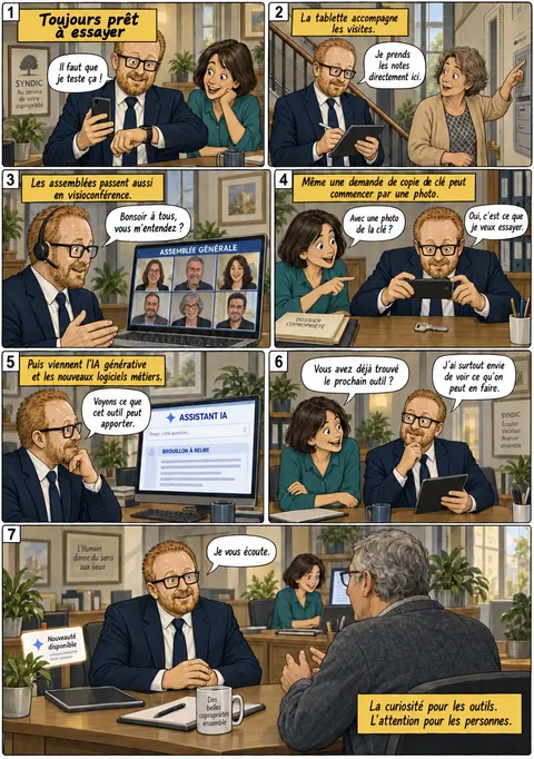 Planche « Toujours prêt à essayer »