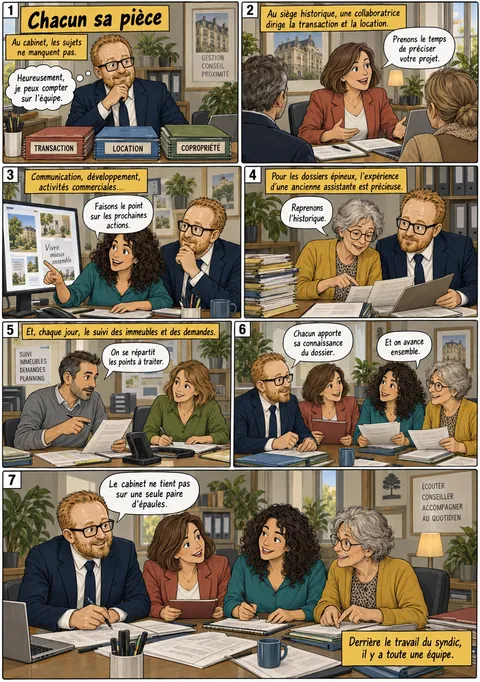 Planche « Chacun sa pièce »