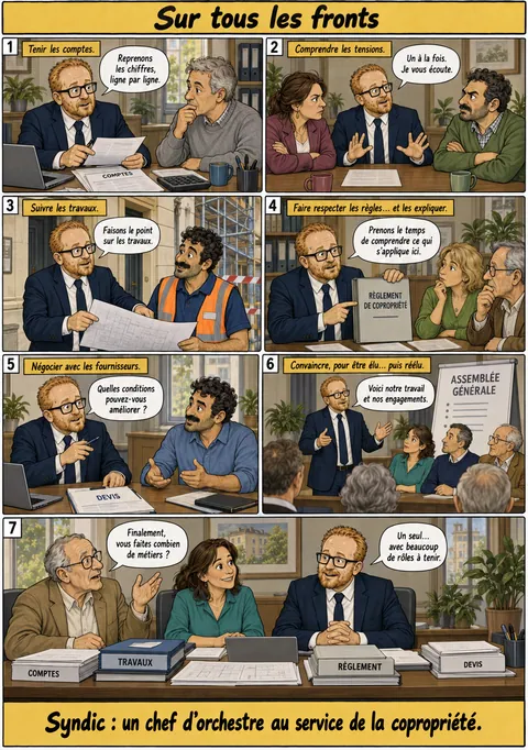 Planche « Sur tous les fronts »